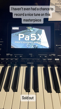 KORG PA5X 76 Keys is back in stock at Guitar Haus 