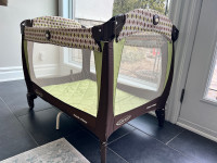  Portable Crib Baby Playpen & High Chair