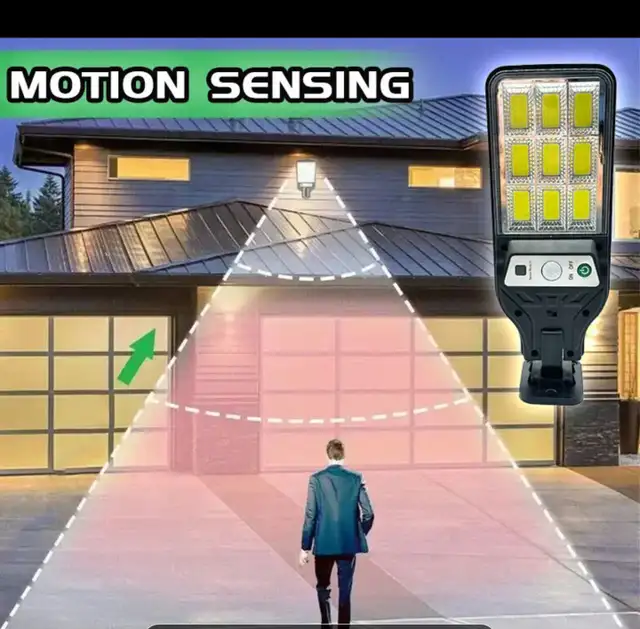 LED Light, Motion Sensor Solar, New, VERY Bright436100279651553288