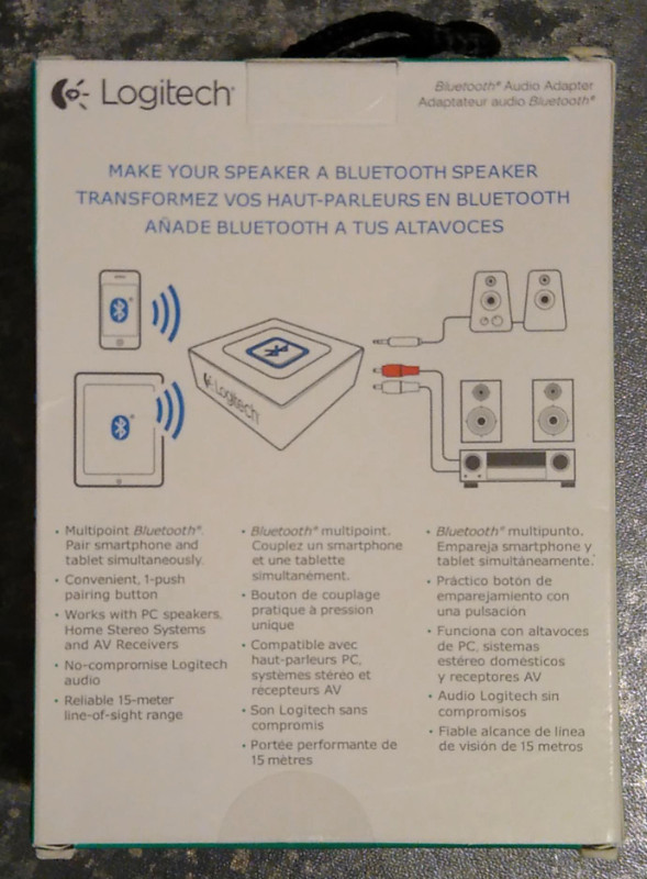 Logitech Bluetooth Audio Adapter in Other in City of Toronto - Image 4