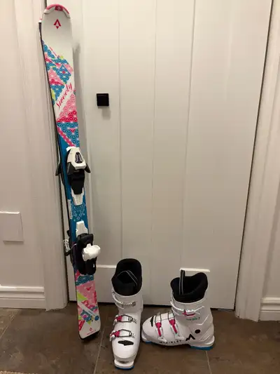 Skis junior TechnoPro 120 cm + bottes McKinley 24.5, View more