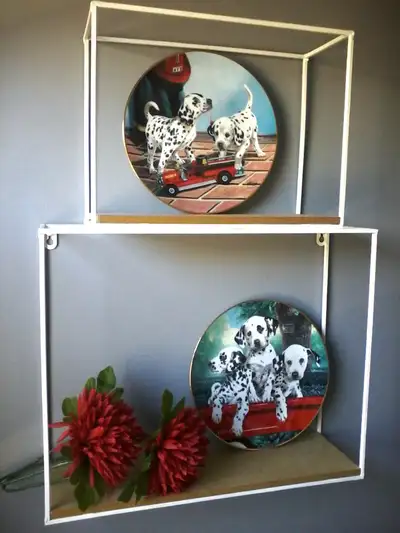 SET OF PRINCETON GALLERY DALMATIAN PLATES, View more