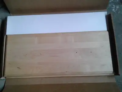 3 Solid Maple Drawers fronts for 30" Pot Drawer Base Cabinet, View more