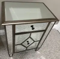 Mirrored Glass Cabinet