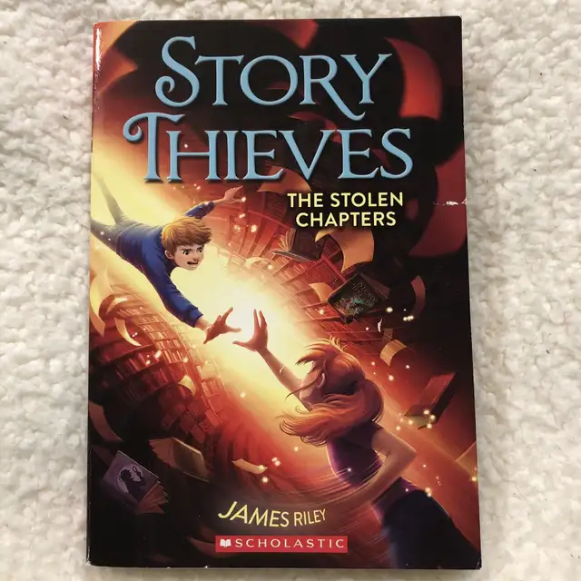 Set of 3 ~ Story Thieves Paperbacks ~ Author James Riley in Children & Young Adult in Red Deer - Image 5