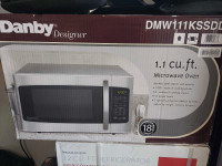 Stainless Steel Microwave **BRAND NEW**