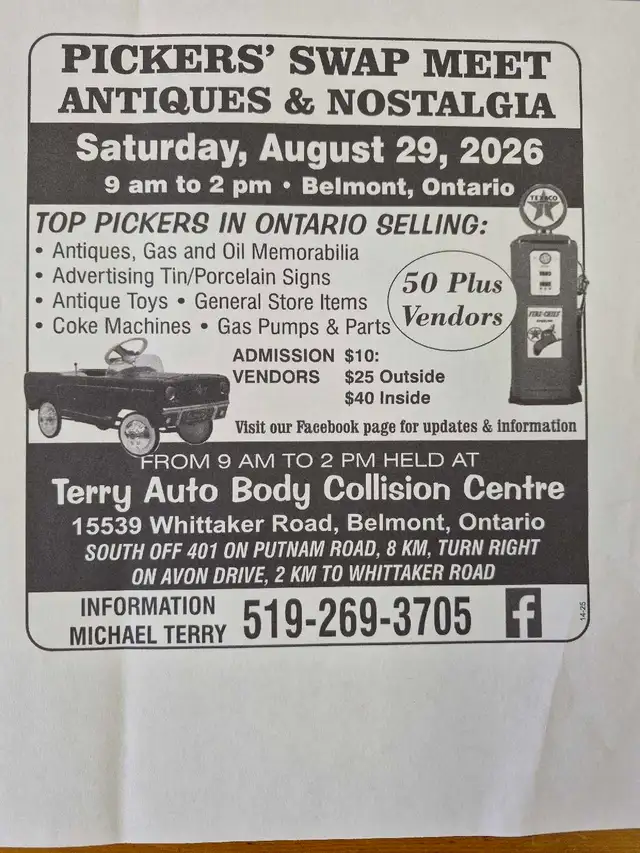 Pickers Swap Meet Antiques and Nostalgia Show 