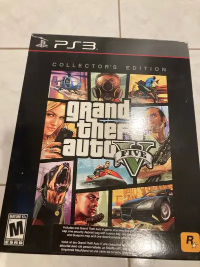 PS3 GTA5 Collectors Edition., View more