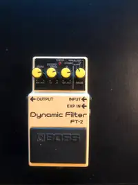 Boss FT-2 Dynamic Filter: Rare Pedal!!!