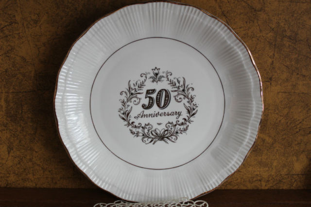 50th anniversary plate, made in poland in Arts & Collectibles in Moncton