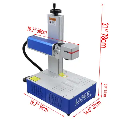 30W Fiber Optic Marking Marker Engraving Laser 017001, View more