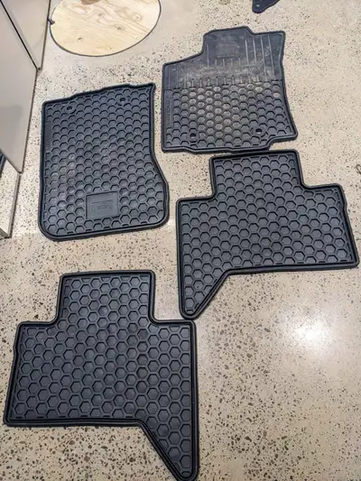 Tacoma rubber floor mats DOUBLE CAB, View more