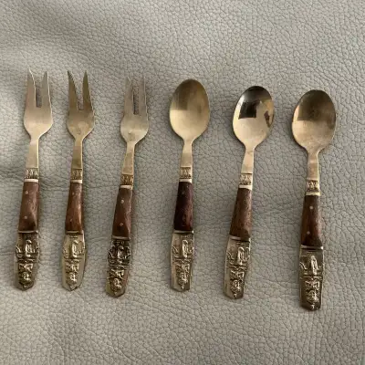 Vintage Forks and Spoons Set, View more