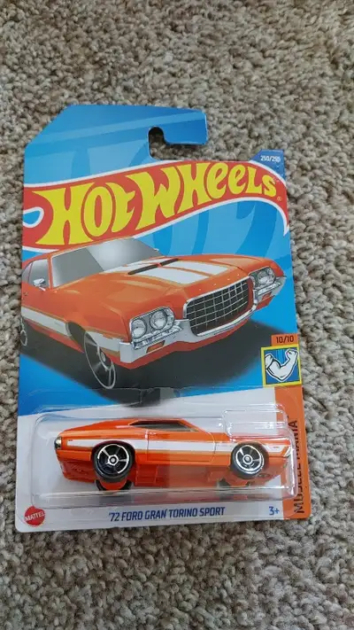 2022 Hot Wheels '72 Ford Gran Torino Sport - HW Muscle Mania #250. Please see photos for condition....