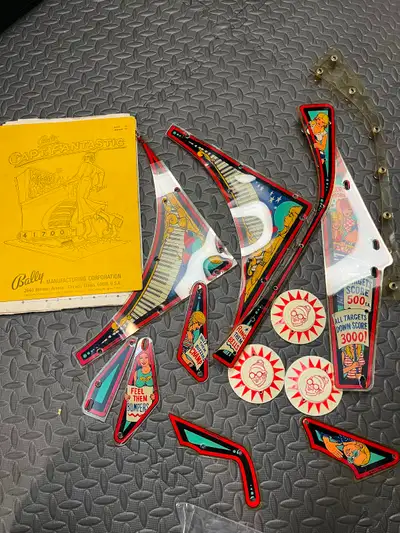 Bally Captain fantastic Pinball playfield parts, View more