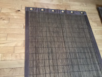 2 rideaux en bois de bambou avec oeillets 39X84 pouces 45$ les 2