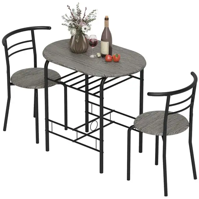 3pc Dining Table chairs set, 31.5" Kitchen Table and Chairs  in Dining Tables & Sets in Markham / York Region - Image 9