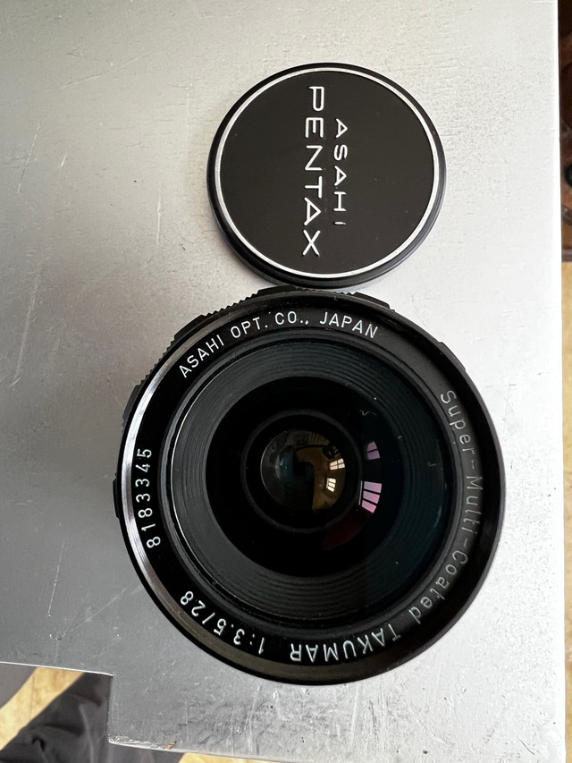 Super-Multi-Coated TAKUMAR 28mm f3.5 dans Appareils photo et caméras  à Longueuil/Rive Sud