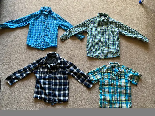 Stylish boy shirts on sale - 7-8T in Kids & Youth in St. Albert - Image 11