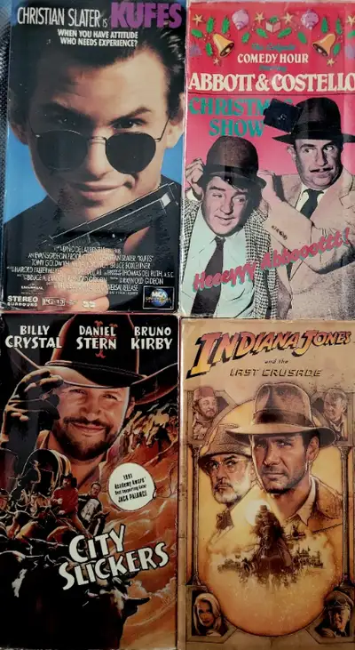 Vhs Movie 4 pack incl.- Abbott and Costello, View more