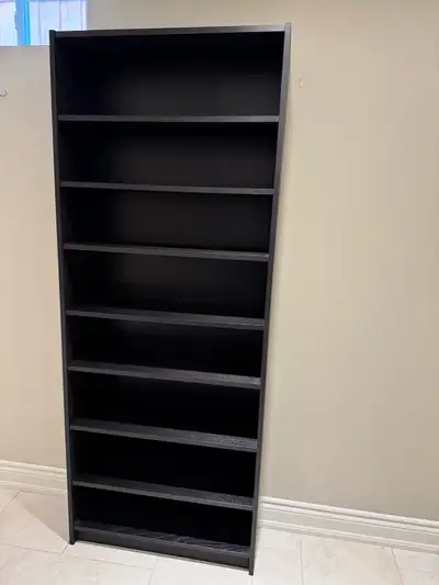 Black Shelving Units (3 units), View more