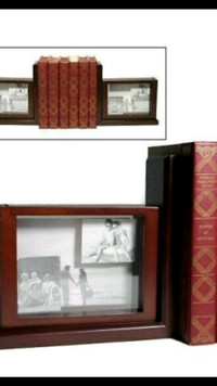 Pair of 3D Frame Bookends