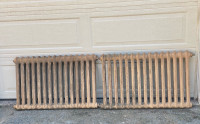 “Vintage Cast Iron Radiators/Heaters” $75 Each. 