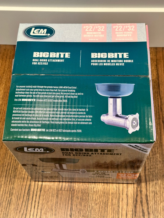 LEM Dual Grind Kit - BRAND NEW!!! in Power Tools in Calgary - Image 3