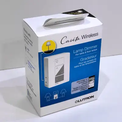 Lutron Caseta plug-in dimmer, PD-3PCL-WH-C, brand new sealed, View more