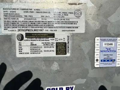 Complete Galvinized tandem goose neck trailer with ramps good for 22000 lbs + of cargo. Inspected re...