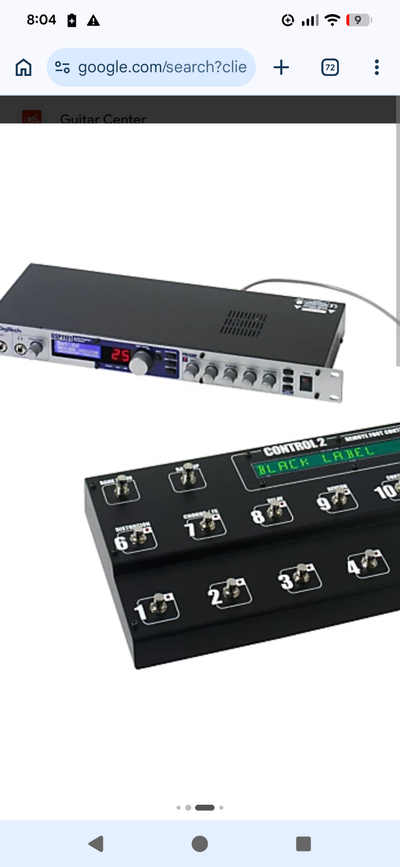 Digitech Gsp1101 and foot controller, View more