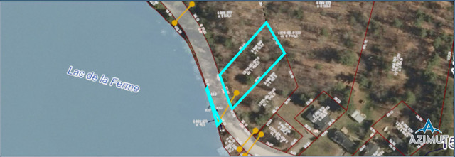 Waterfront Lot * 75 min from Ottawa * Financing in Land for Sale in Gatineau - Image 2