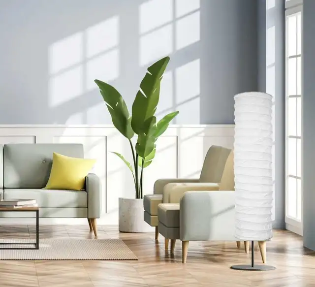  Holmo Floor Lamp Shade in Indoor Lighting & Fans in Mississauga / Peel Region - Image 4