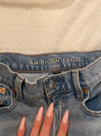  American eagle tight ripped jeans 