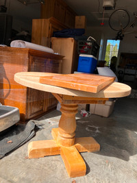 Solid Oak Table & 6 Chairs