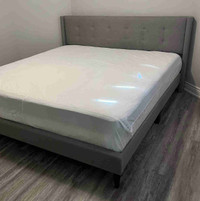Moving Sale King Size Bed & Mattress 