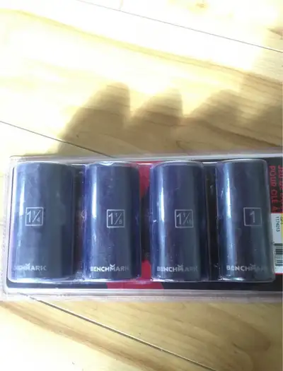 Deep Impact Axle Nut Socket Set 1, 1 1/4, 1 1/8, & 1 1/1, View more