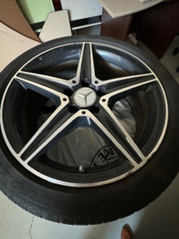 Used Mercedes 18" AMG rim & tire package