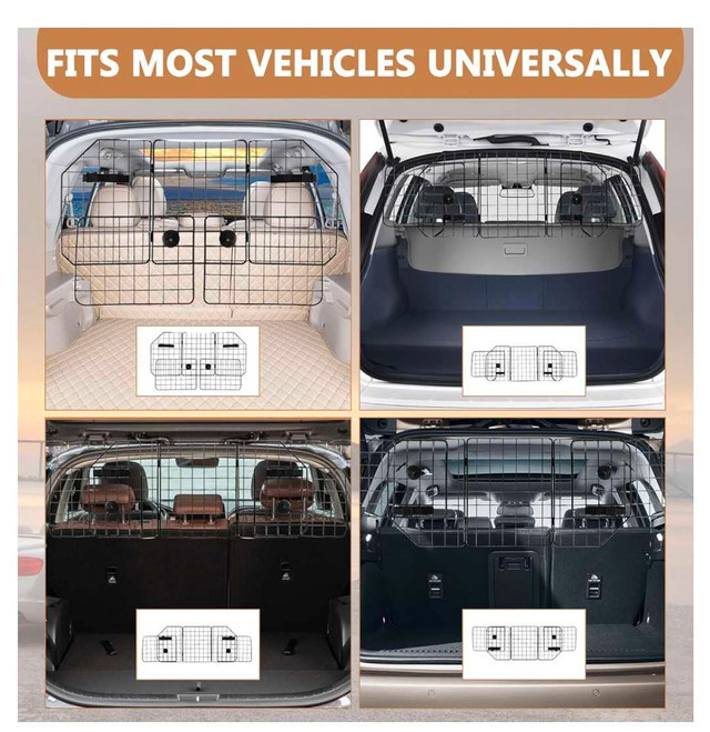 Molphit universal Foldable dog car barrier new  in Accessories in Windsor Region - Image 3