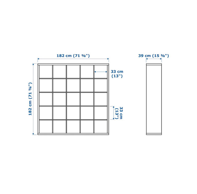 Kallax IKEA 5x5 cubes Bookcases & Shelving Units Edmonton Kijiji