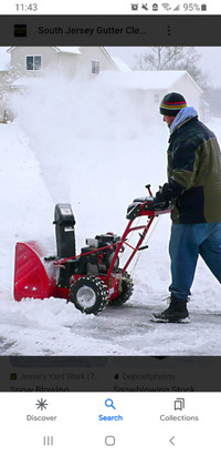 Snow removal for Eaglemere, Valley garden and north east areas.