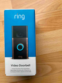 Brand new - Ring WiFi Video Doorbell