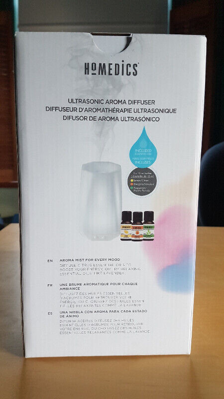 Aroma Diffuser by HoMedics (New!) in Home Décor & Accents in Brockville - Image 3