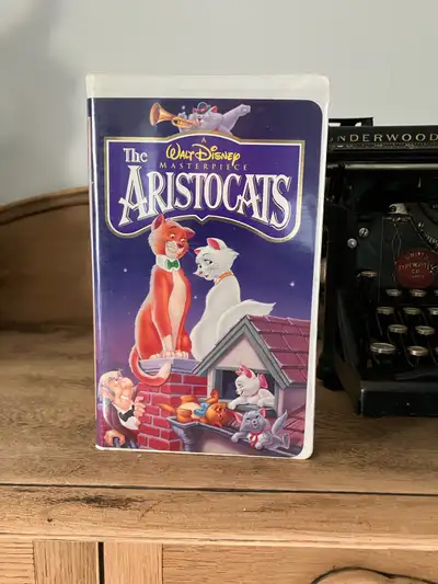 Disney Aristocats VHS