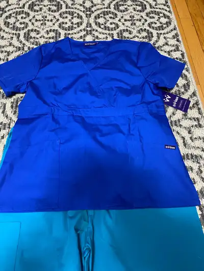 Brand New Scrub pants (L) and shirt (M) with Tags, View more