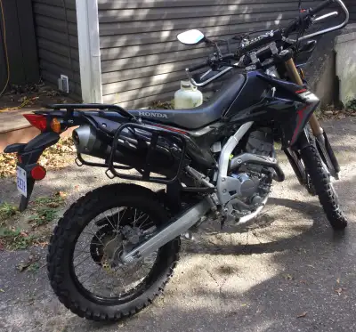 2020 Honda CRF 250l street legal dual sport motorcycle for sale. Low miles, just over 2000 kms. I’m...