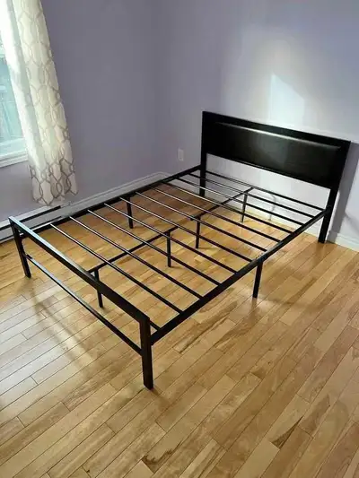 Double  Metal Bed Frame with Headboard, View more