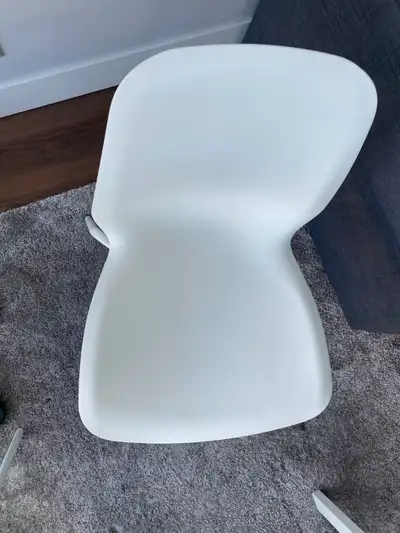 Ikea 4 white chairs LIDÅS chr white/SEFAST white x4 - $100 (vanc, View more