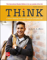 Think 5th Edition by Judith A. Boss 9781260571202