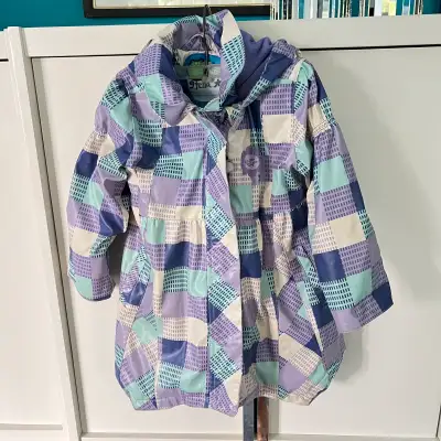 Brand is famous for quality and children appealing designs, Lining is soft lilac . Pictures are best...